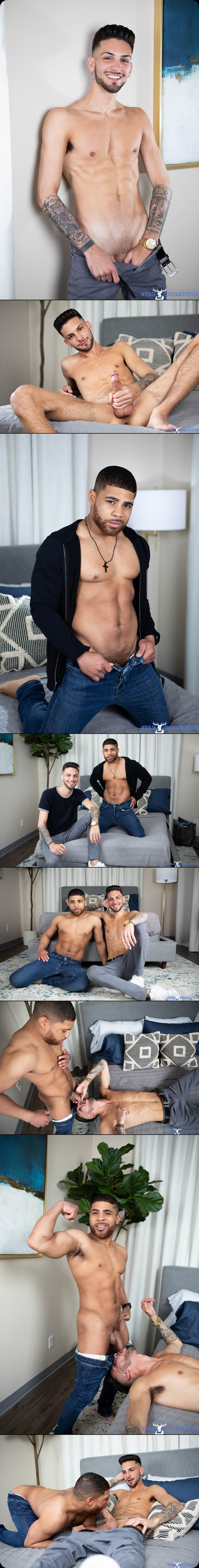 Liam Skye and Sylvester Red Flip-Fuck in 'Liam's First Time Topping' at Stag Collective