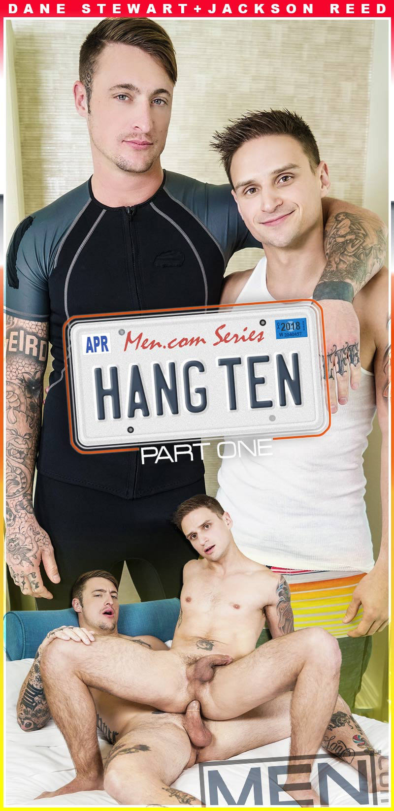Hang Ten, Part 1 (Dane Stewart Fucks Jackson Reed) at Str8 To Gay