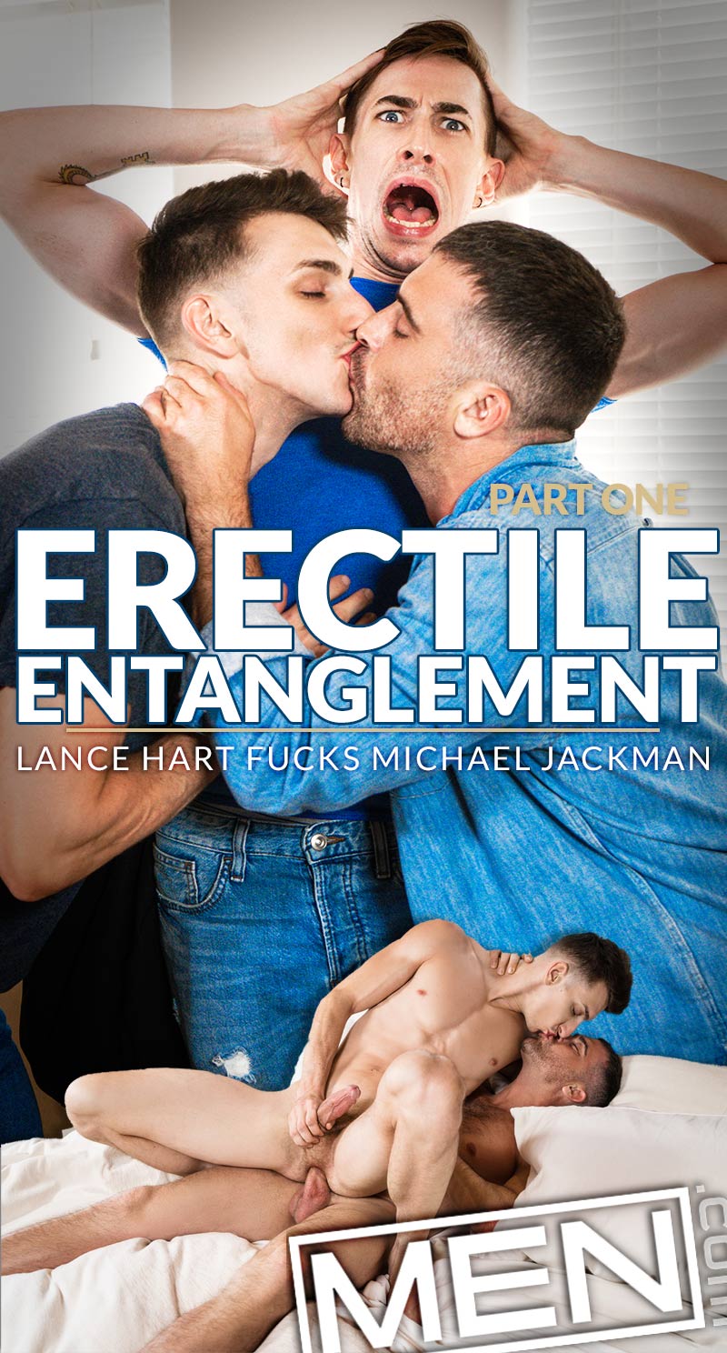Erectile Entanglement, Part One (Lance Hart Fucks Michael Jackman) at MEN