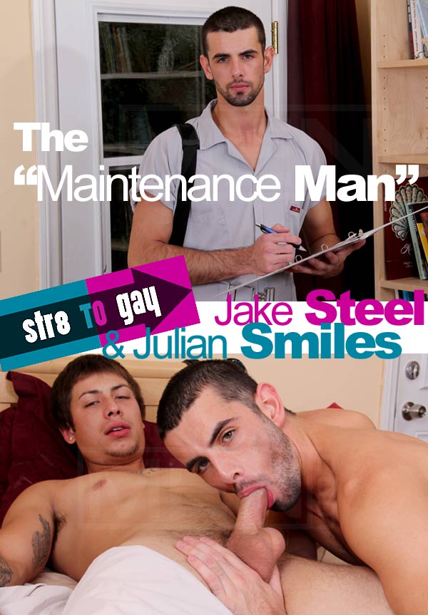 Jake Steel & Julian Smiles at Str8ToGay.com