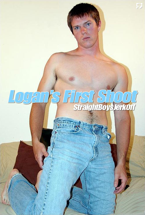 Logan's First Shoot at Straight Boys Jerk Off
