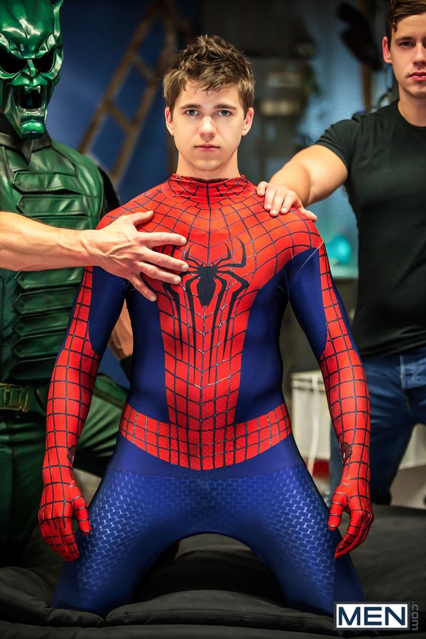 Will Braun and Tobias Flip-Fuck in 'Spiderman: A Gay XXX Parody' Part 1 at  Men.com - WAYBIG