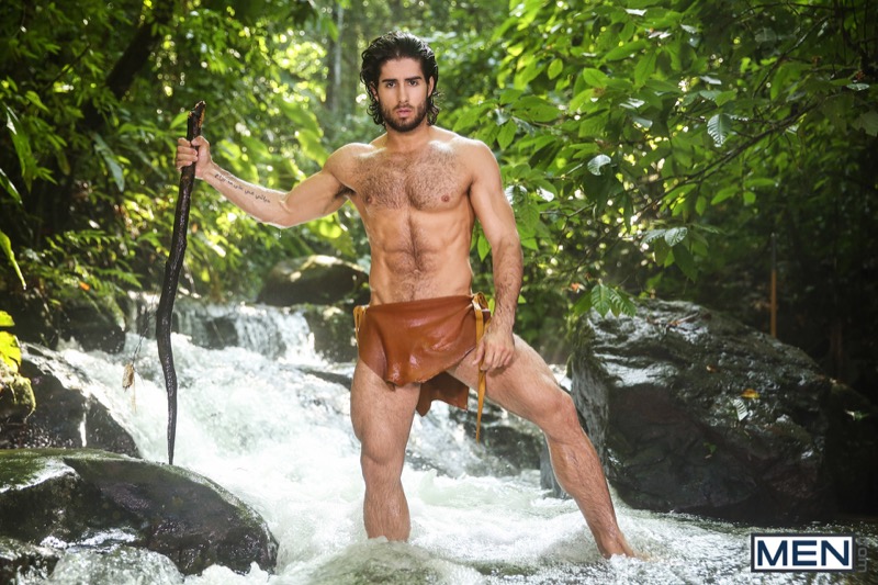 Tarzan: A Gay XXX Parody (Diego Sans,Tobias, Luke Adams and Colton Grey) (Part 3) at Men.com at Men.com