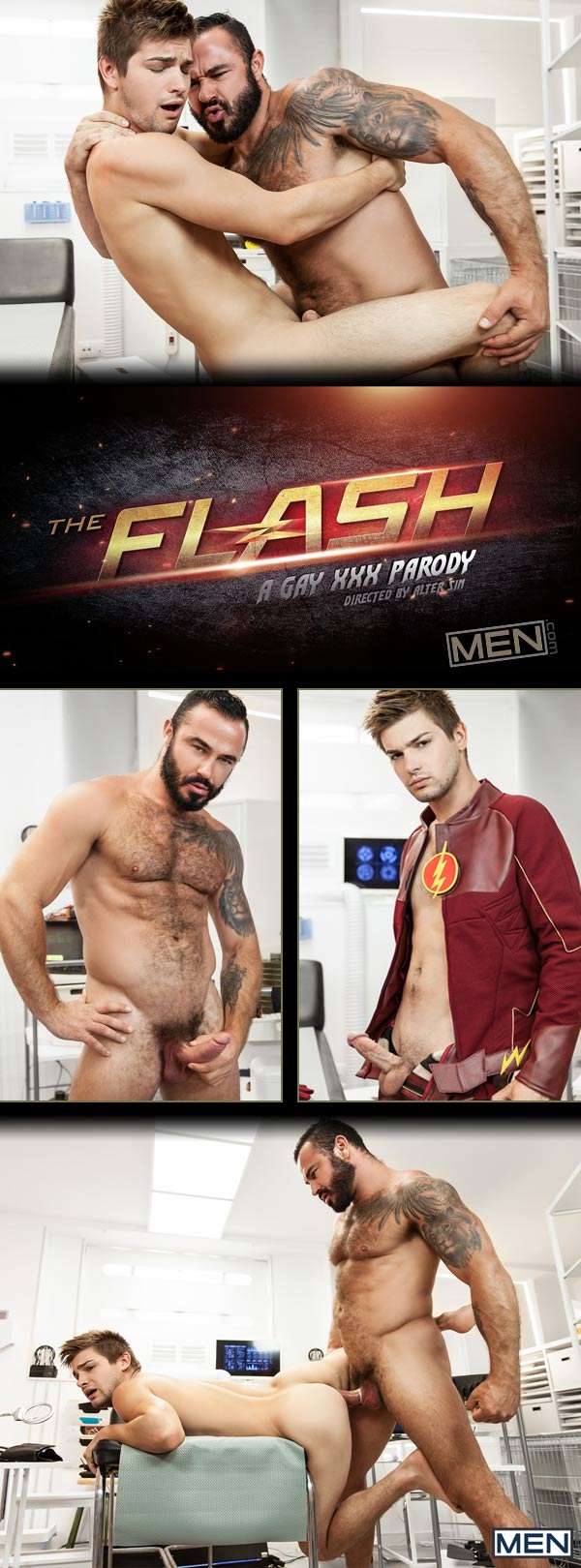 The Flash: A Gay XXX Parody (Jessy Ares Fucks Johnny Rapid) (Part 3) at Men.com