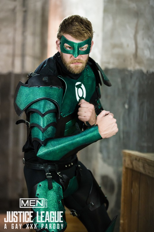 Justice League: A Gay XXX Parody (Colby Keller (Green Lantern) Fucks François Sagat (Aquaman)) (Part 2) at Men.com