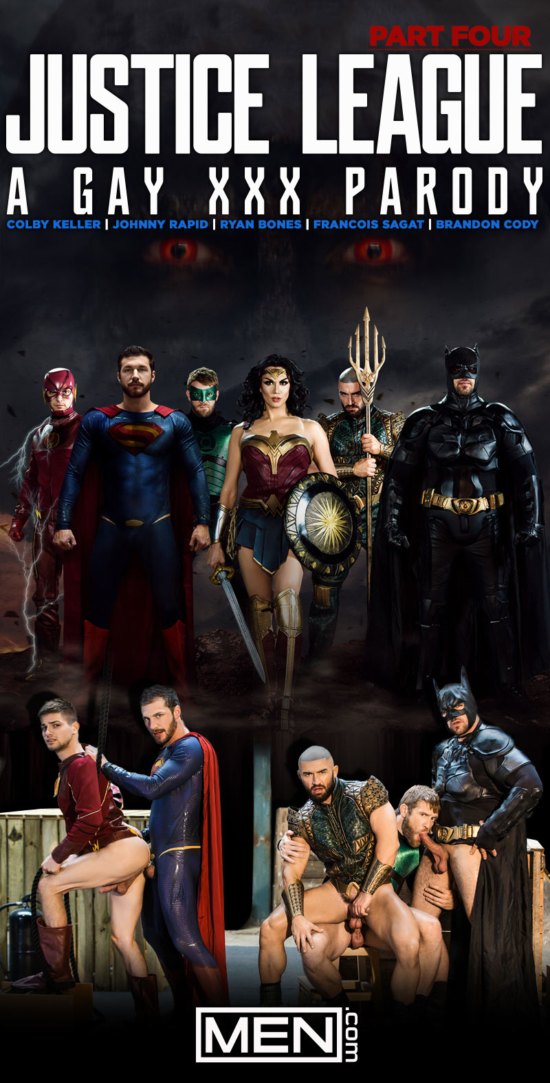 800px x 1576px - Justice League: A Gay XXX Parody - WAYBIG