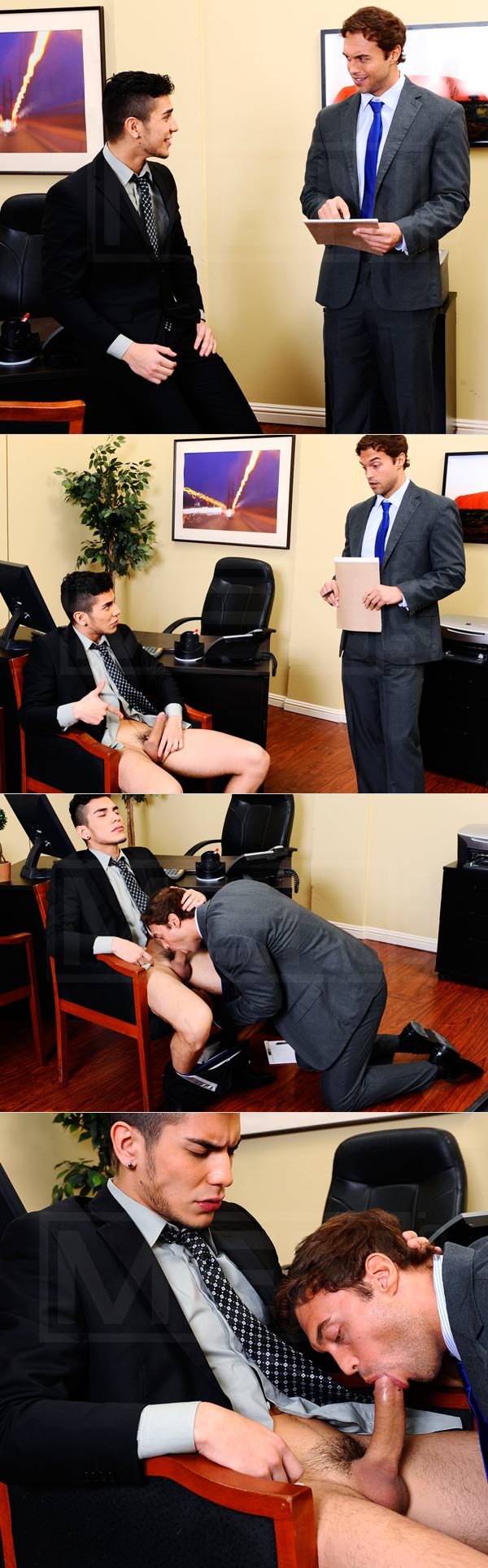 Entry Level (Rocco Reed & Lance Luciano) at The Gay Office