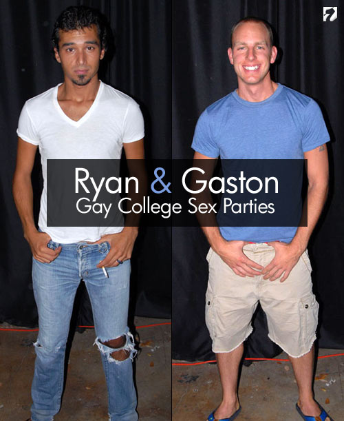 Ryan & Gaston at Gay College Sex Parties