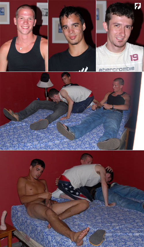 Kenny, Justin & Timmy at Gay College Sex Parties