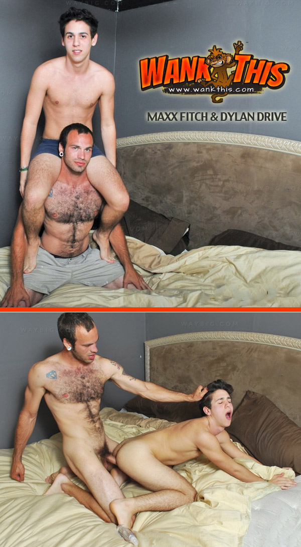 Maxx Fitch & Dylan Drive (Barebacking in Bed) at WankThis