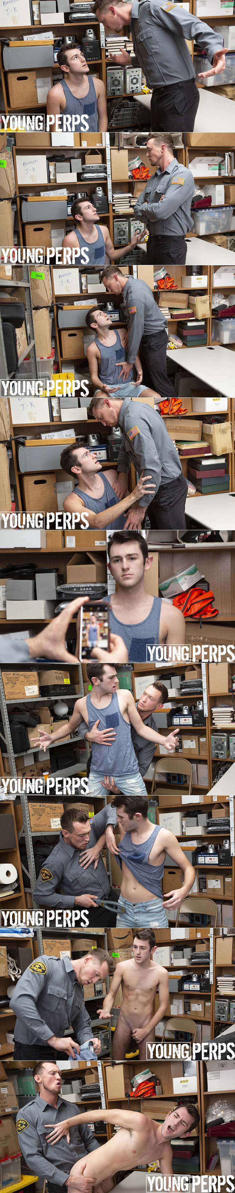 Petty Theft with Pierce Paris Fucks Brayden Wolf in 'Case # #1905062-34' at YoungPerps
