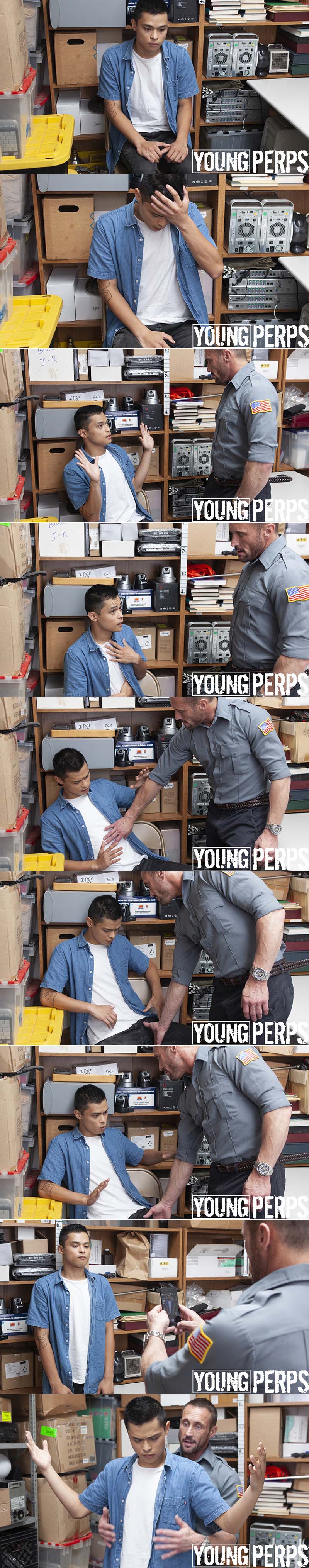 Shoplifting (Myles Landon Fucks Max Blairwood) at YoungPerps