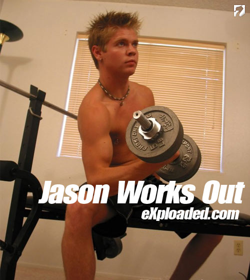 Jason Works Out at eXploaded.com